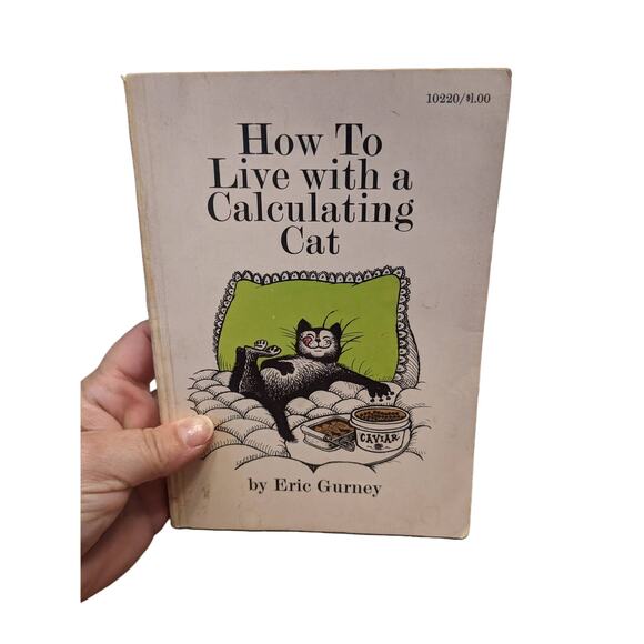 Prentice Hall Other - How To Live With A Calculating Cat by Eric Gurney 1962 Illustrated